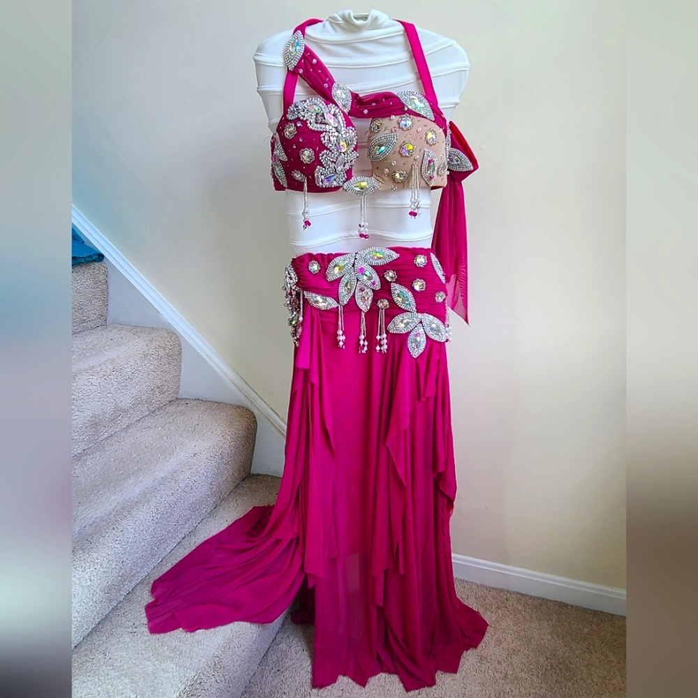 Professional 3 Piece Bellydance Costume
